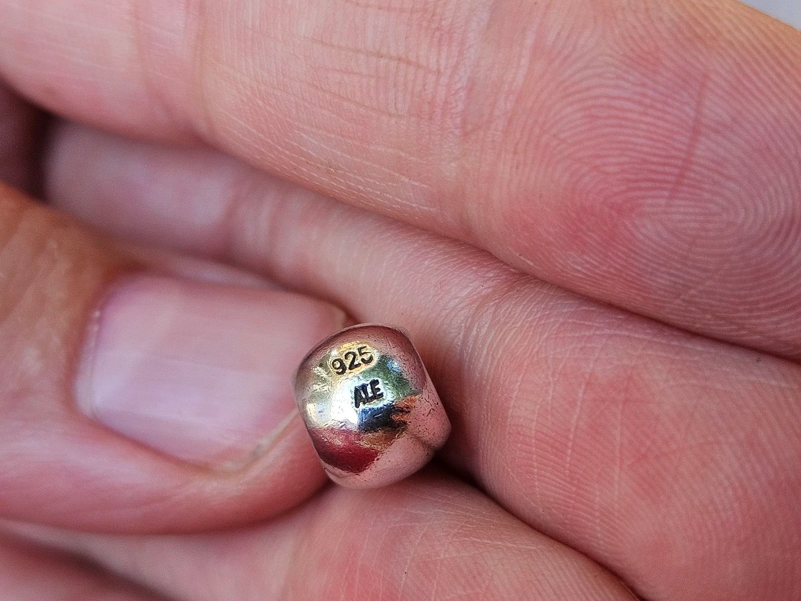 Pingente de berloque coroa bicolor 14k Pandora – photo 4